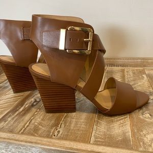 Michael Kors Strappy Buckle Heel